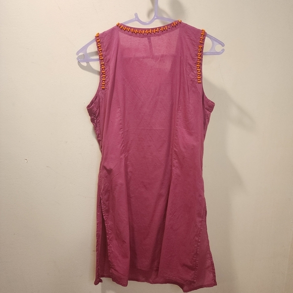 KAY CELINE  Pink 100% Cotton sleeves tunic Top size Small - Picture 8 of 14